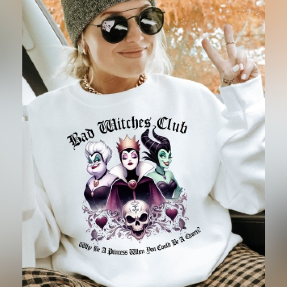 Bad Witches Club crew neck